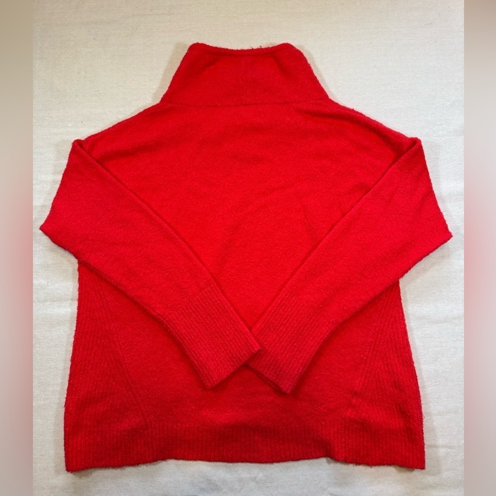 Lou & Gray Cozy Hot Pink Cowl Neck Women's Sweater - Picture 9 of 9